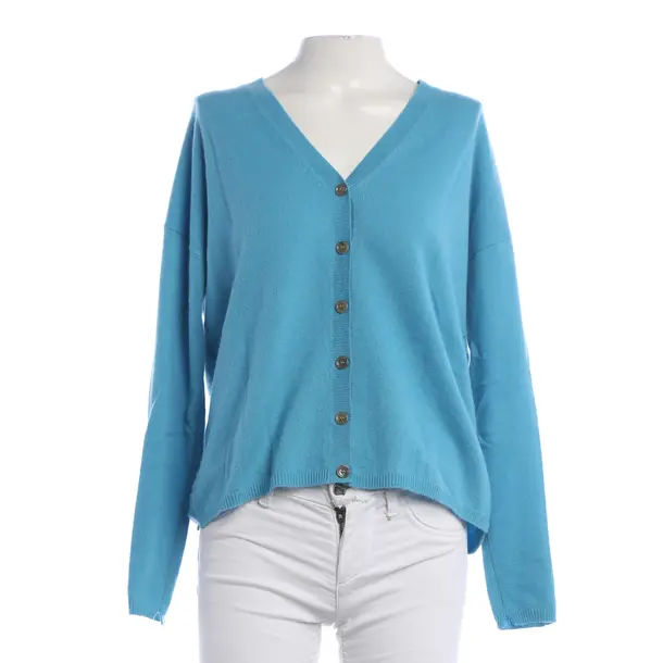 Cardigan, in Light Blue, Cashmere, Allude