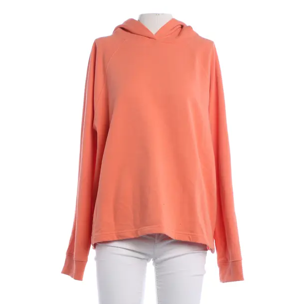 Hoodie, in Orange, Baumwolle, Juvia