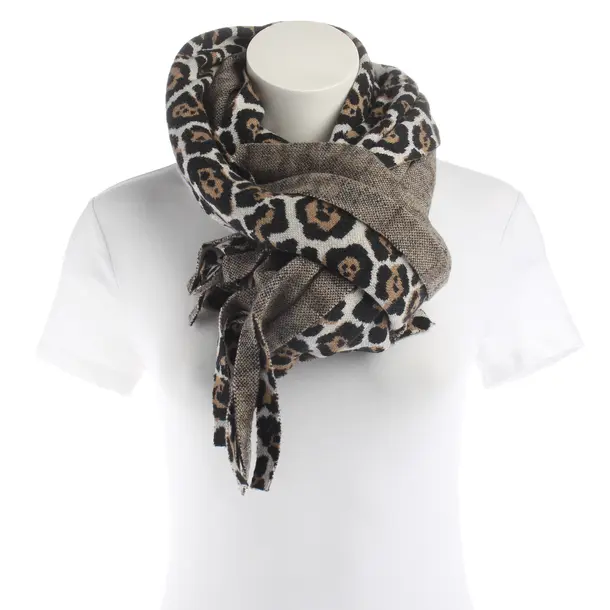 Scarf, in Brown, Cotton, Marc Cain