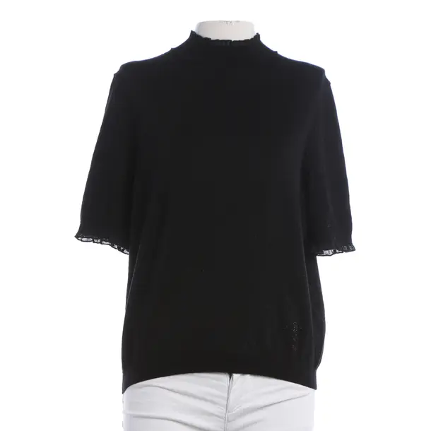 Shirt, in Black, Wool, Marc Cain