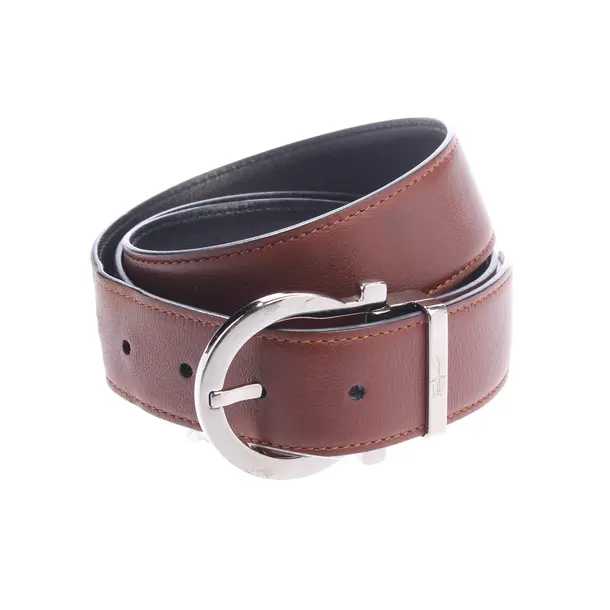 Cinture, in Marrone, Pelle, Salvatore Ferragamo