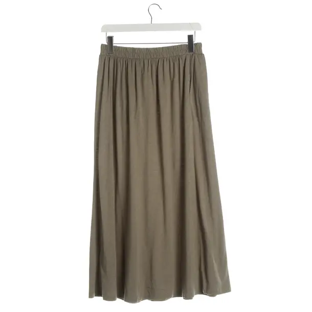 Skirt, in Olive Green, Cotton, Juvia