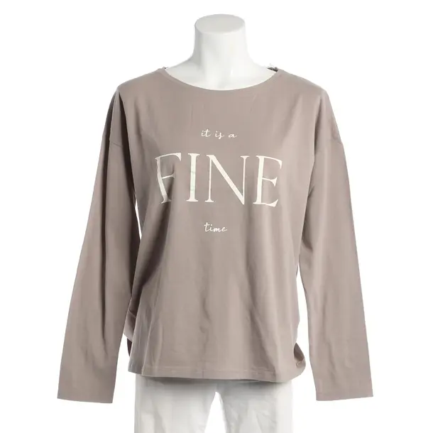 Longsleeve, in Braun, Baumwolle, Juvia