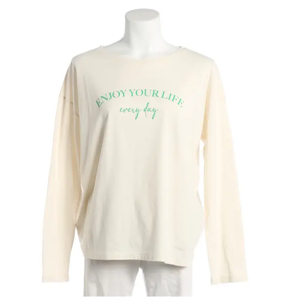 Longsleeve, in Beige, Baumwolle, Juvia