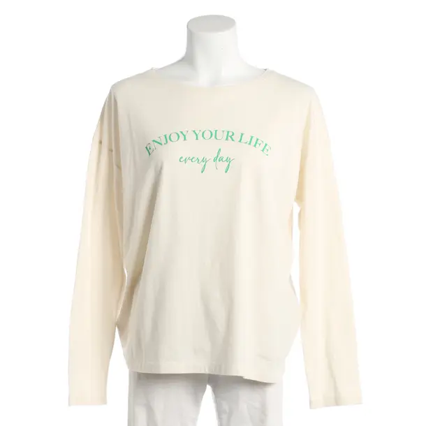 Longsleeve, in Beige, Baumwolle, Juvia