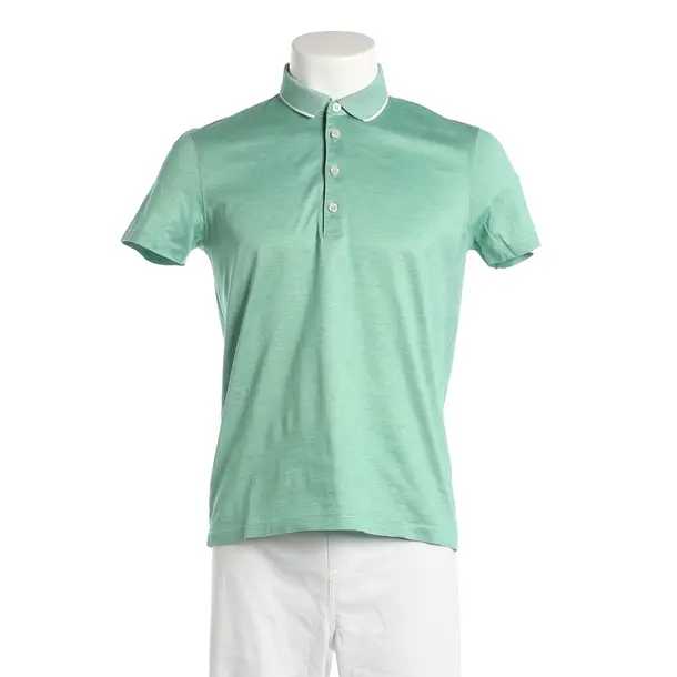 Poloshirt, in Grün, Baumwolle, Hugo Boss Black Label