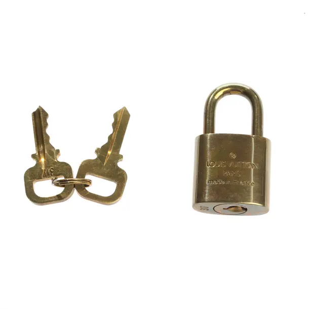 Schloss & Schlüssel, in Gold, Metall (metallisch, metallisiert), Louis Vuitton