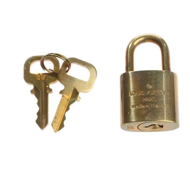 Schloss & Schlüssel, in Gold, Metall (metallisch, metallisiert), Louis Vuitton