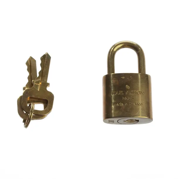 Schloss & Schlüssel, in Gold, Metall (metallisch, metallisiert), Louis Vuitton