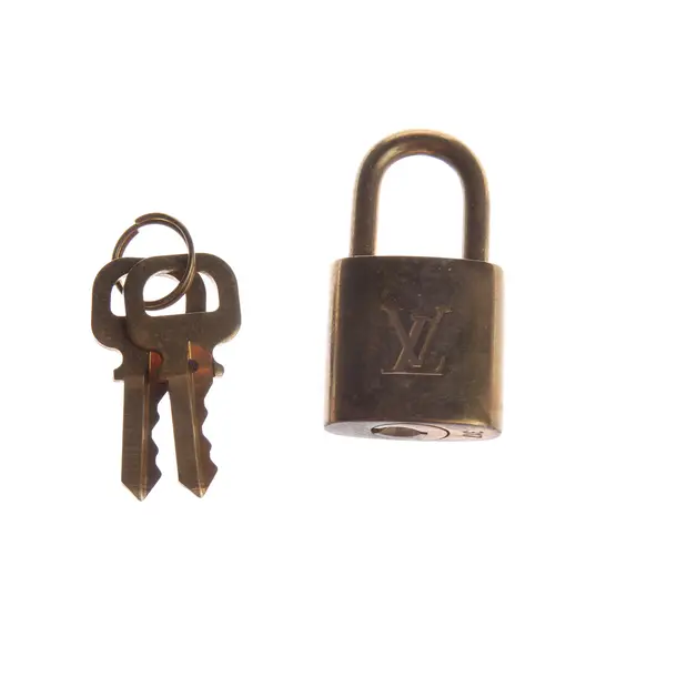 Lock & Key, in Gold, Metal (metallic, metallised), Louis Vuitton