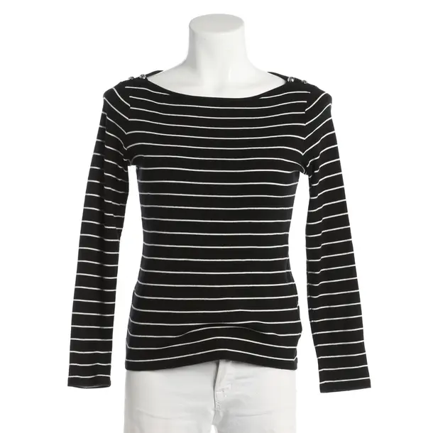 Long Sleeve Shirt, in Black, Cotton, Lauren Ralph Lauren