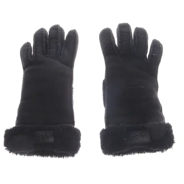 Leather Gloves, in Black, Leather, UGG Australia