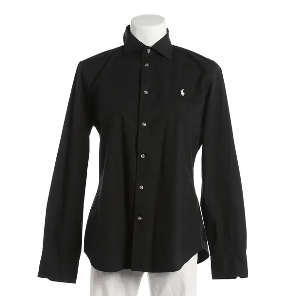 Blouse, in Black, Cotton, Polo Ralph Lauren