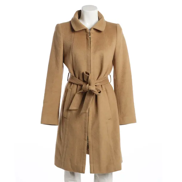 Mid-Season Coat, in Brown, Wool, Escada