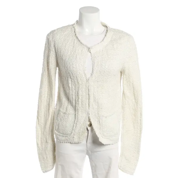 Cardigan, in Bianco, Cotone, Marc Cain