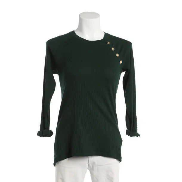 Long Sleeve Shirt, in Green, Cotton, Ralph Lauren Black Label