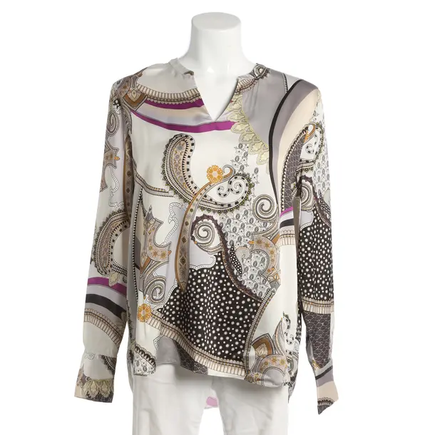 Bluse, in Mehrfarbig, Seide, Herzensangelegenheit