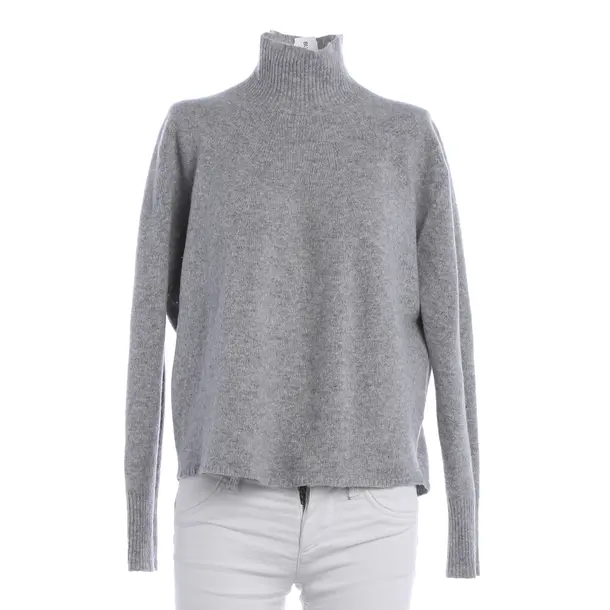 Wollpullover, in Hellgrau, Wolle, Drykorn