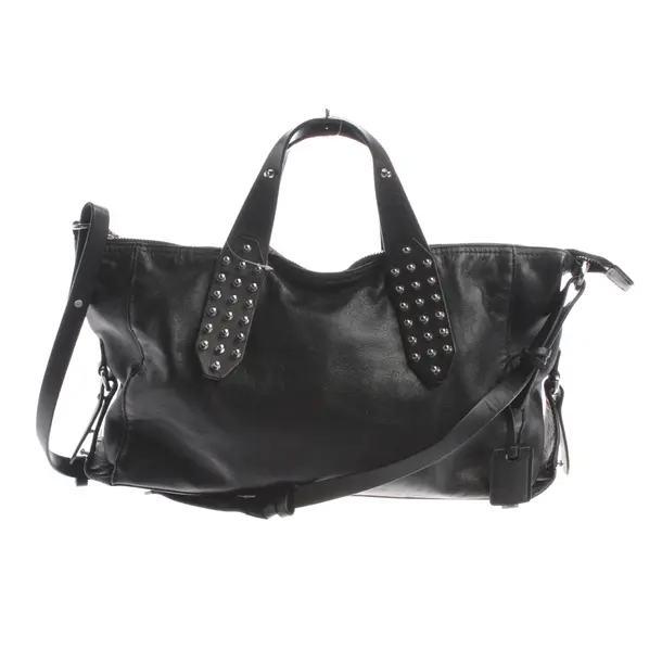 Handbag, in Black, Leather, Alexander McQueen
