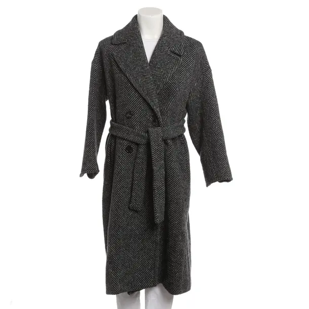 Mid-Season Coat, in Gray, Wool, Max Mara