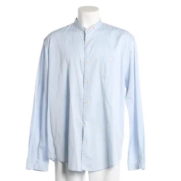 Manica lunga, in Azzurro, Cotone, Luis Trenker