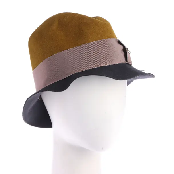 Hat, in Multicolored, Leather, Burberry Prorsum