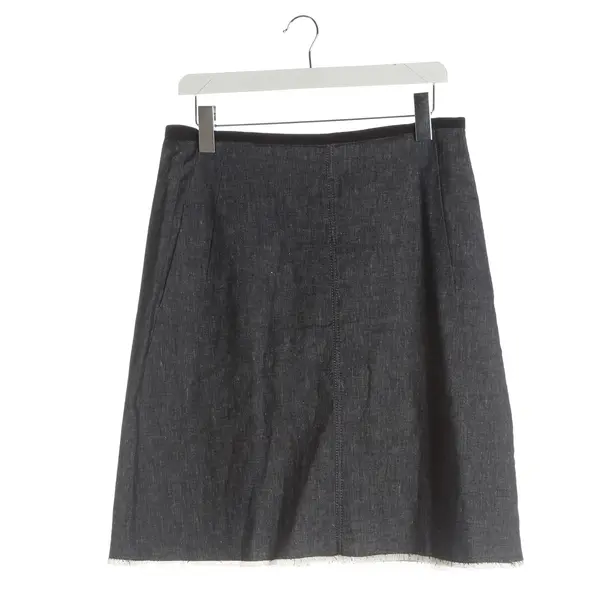 Rock, in Navy, Leinen, Odeeh