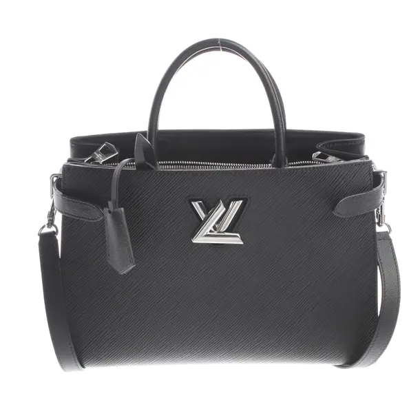 Handtasche, in Schwarz, Canvas, Louis Vuitton