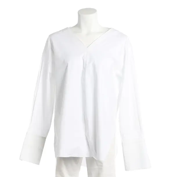 Blouse, in White, Cotton, Escada