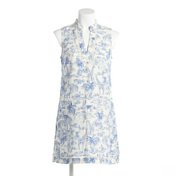 Kleid, in Mehrfarbig, Leinen, Tory Burch