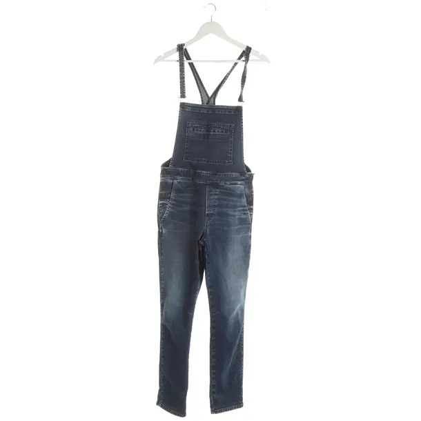 Jumpsuit, in Blau, Baumwolle, 7 for all mankind