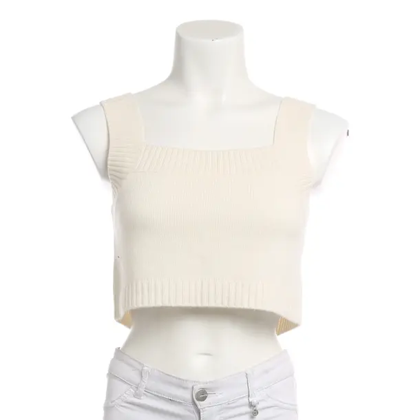 Top, in Cream, Kaschmir, Lisa Yang