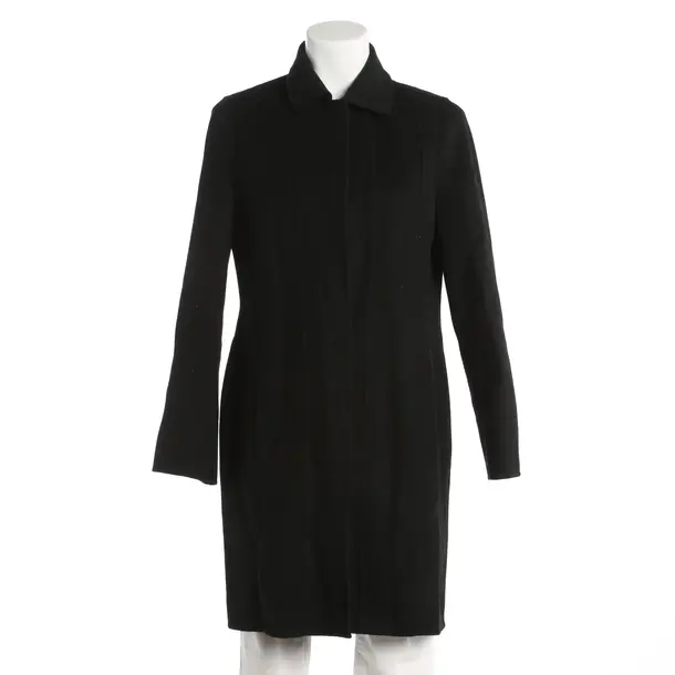 Mid-Season Coat, in Black, Wool, Hugo Boss Black Label