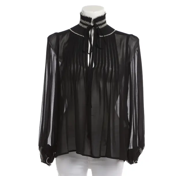 Blouse, in Black, Polyester, Sandro