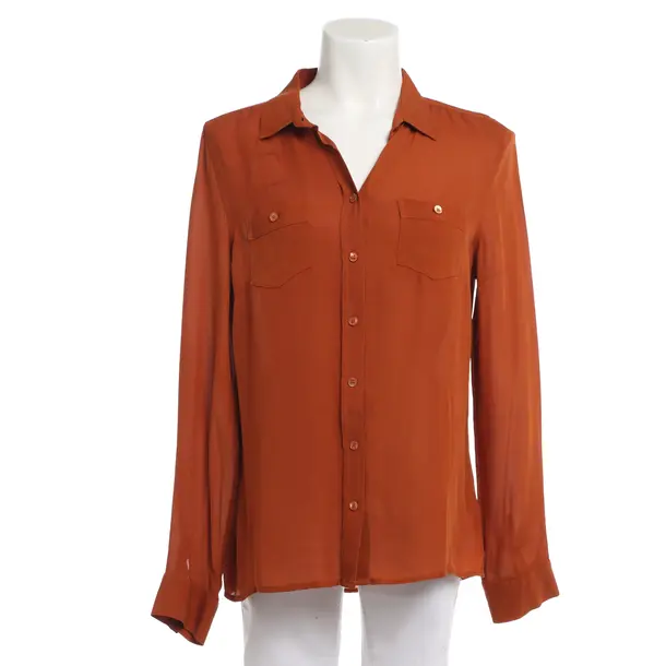 Bluse, in Braun, Seide, Windsor