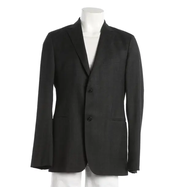 Sakko, in Dunkelgrau, Wolle, Zegna