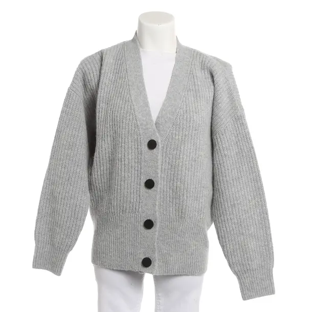 Strickjacke, in Hellgrau, Wolle, Hugo Boss Red Label