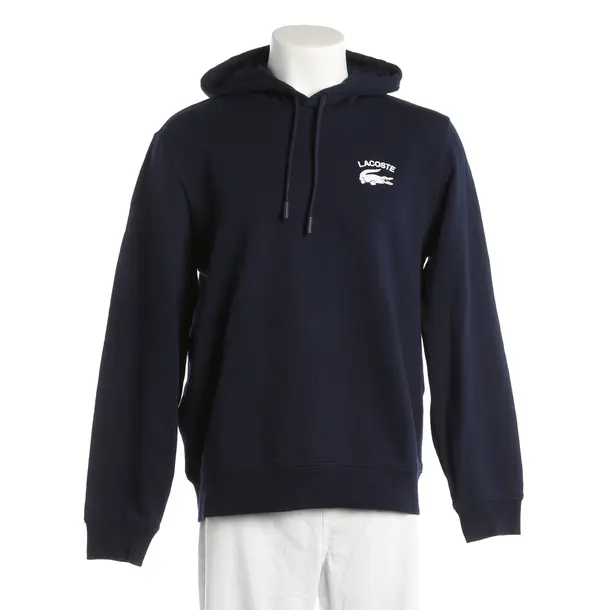 Hoodie, in Navy, Baumwolle, Lacoste