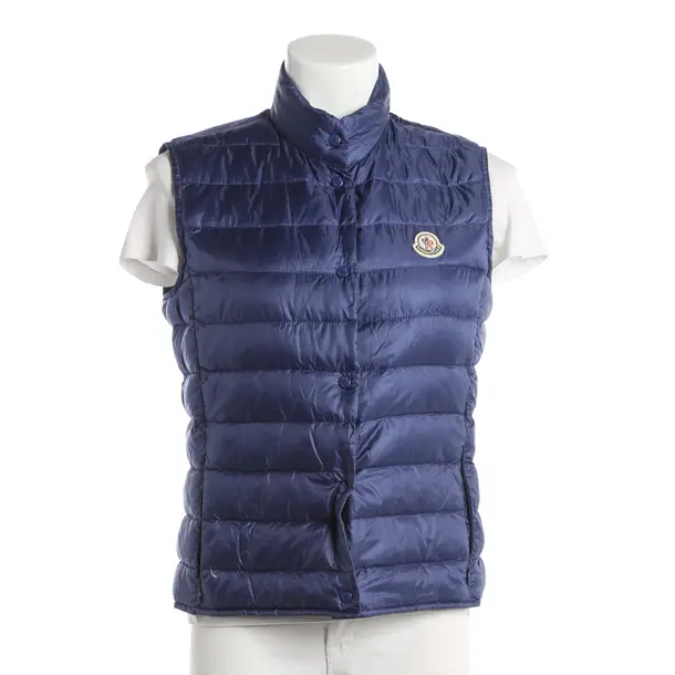 Gilet, in Blu, Poliammide, Moncler