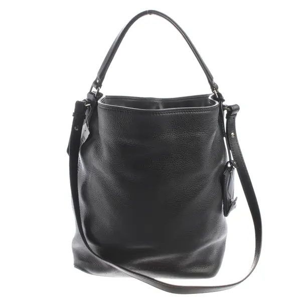 Handbag, in Black, Leather, Burberry