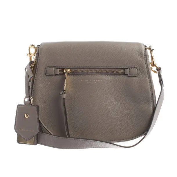 Shoulder Bag, in Gray, Leather, Marc Jacobs