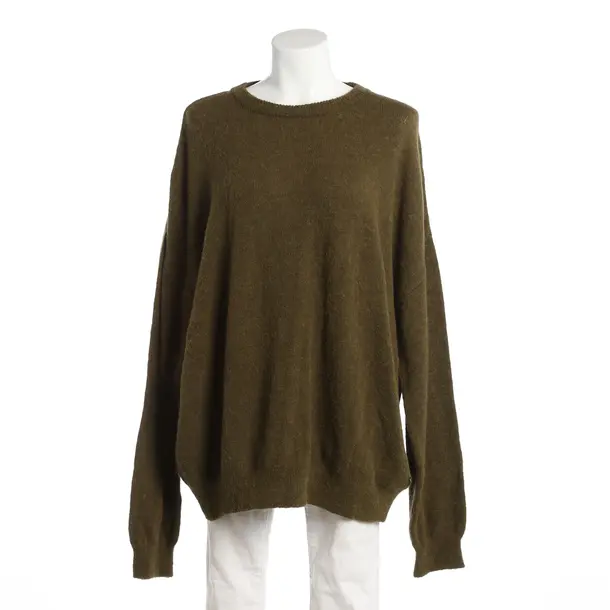 Maglione, in Verde oliva, Poliammide, Elias Rumelis