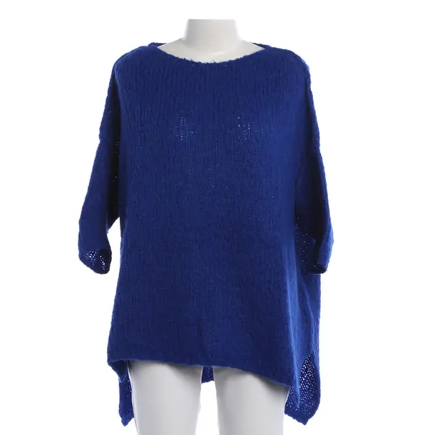 Camicia, in Blu, Cotone, Vintage americano