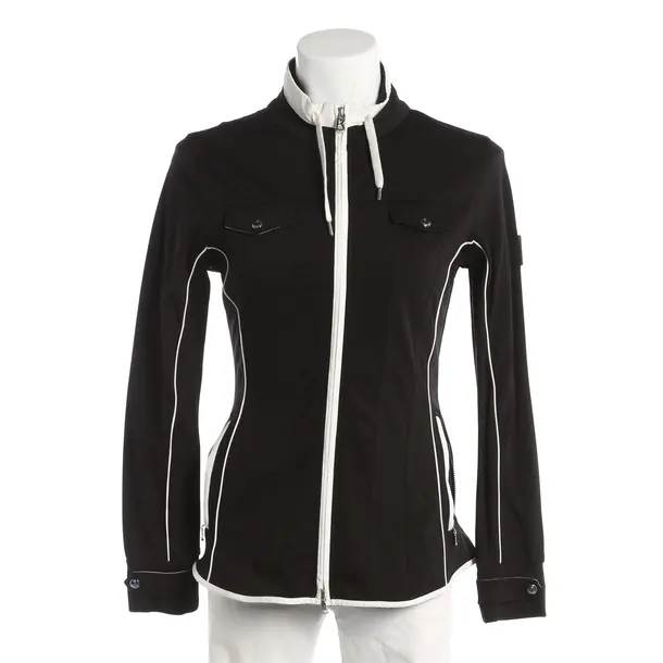 Sweatjacke, in Schwarz, Polyester, Bogner