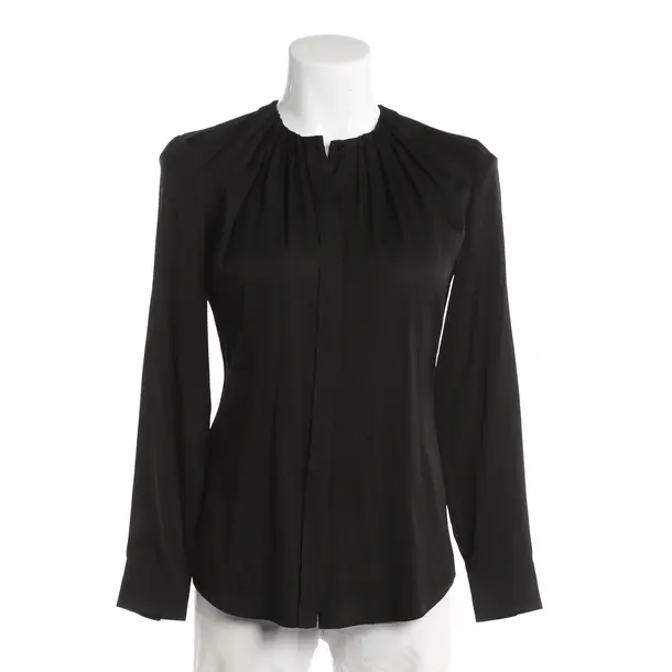 Bluse, in Schwarz, Seide, Hugo Boss Black Label