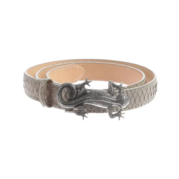 Belt, in Gray, Leather, Reptile´s House