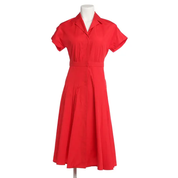 Kleid, in Rot, Baumwolle, Max Mara