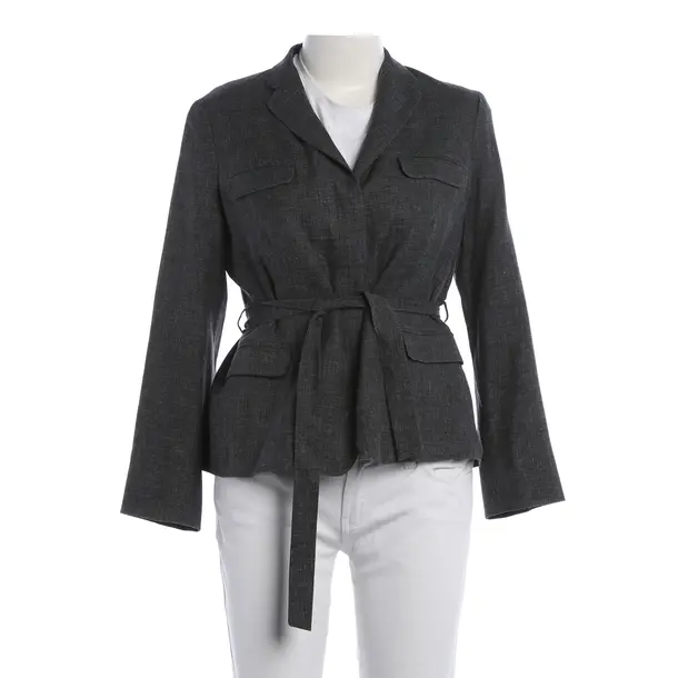 Blazer, in Grau, Wolle, Fabiana Filippi