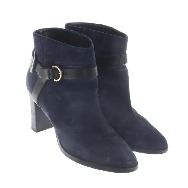 Ankle Boots, in Navy, Jimmy Choo