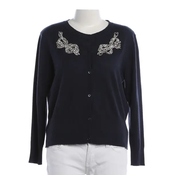Cardigan, in Navy, Cotton, Max Mara